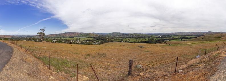 View over Gundagai from Rotary Lookout
